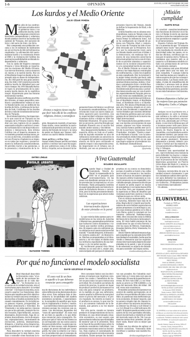 DEU10092015 : El Universal 2010 : Cuerpo 1 : 6 : Pagina 1